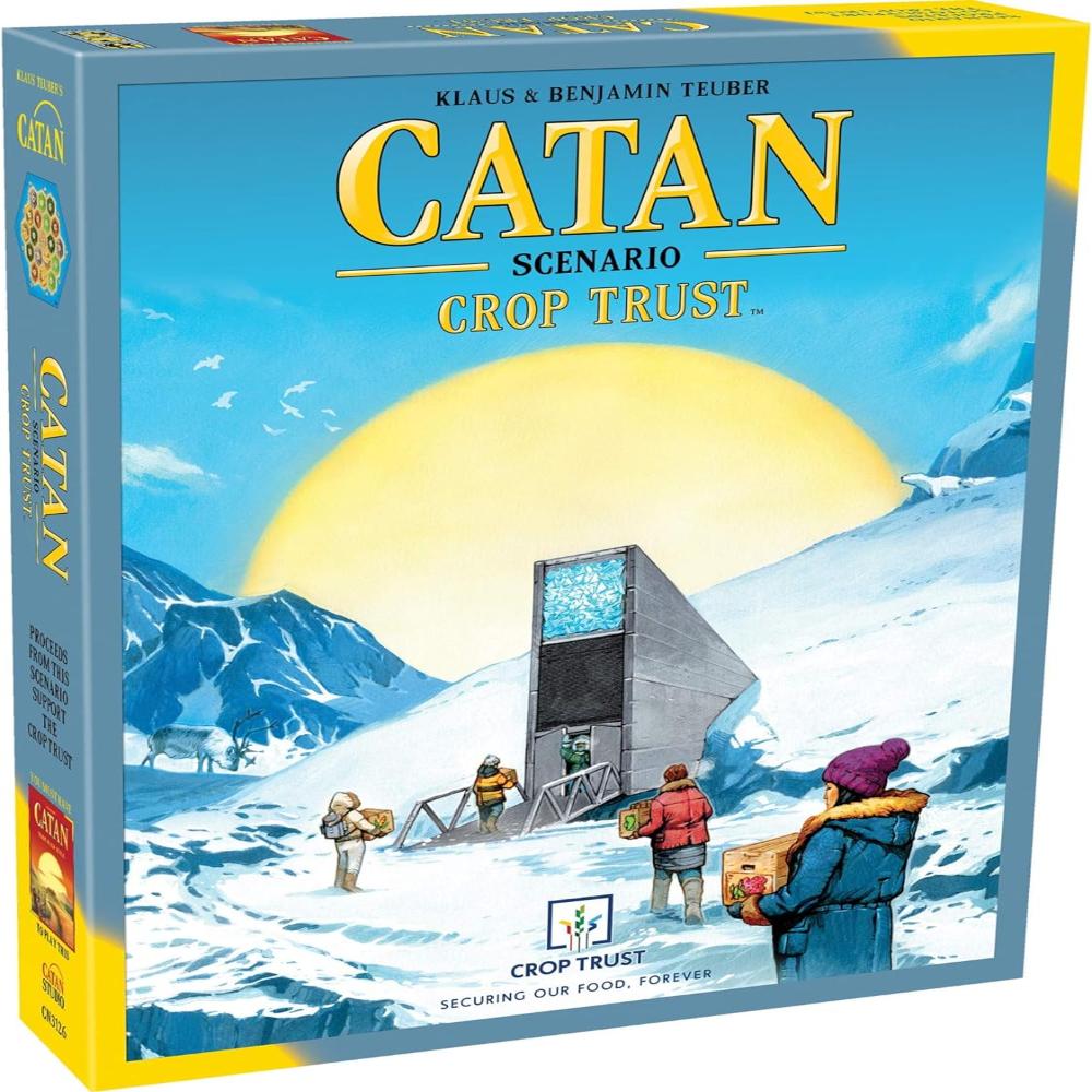 CATAN SCENARIO CROP TRUST SECURING OUR FOOD FOREVER BOARD GAME BOX