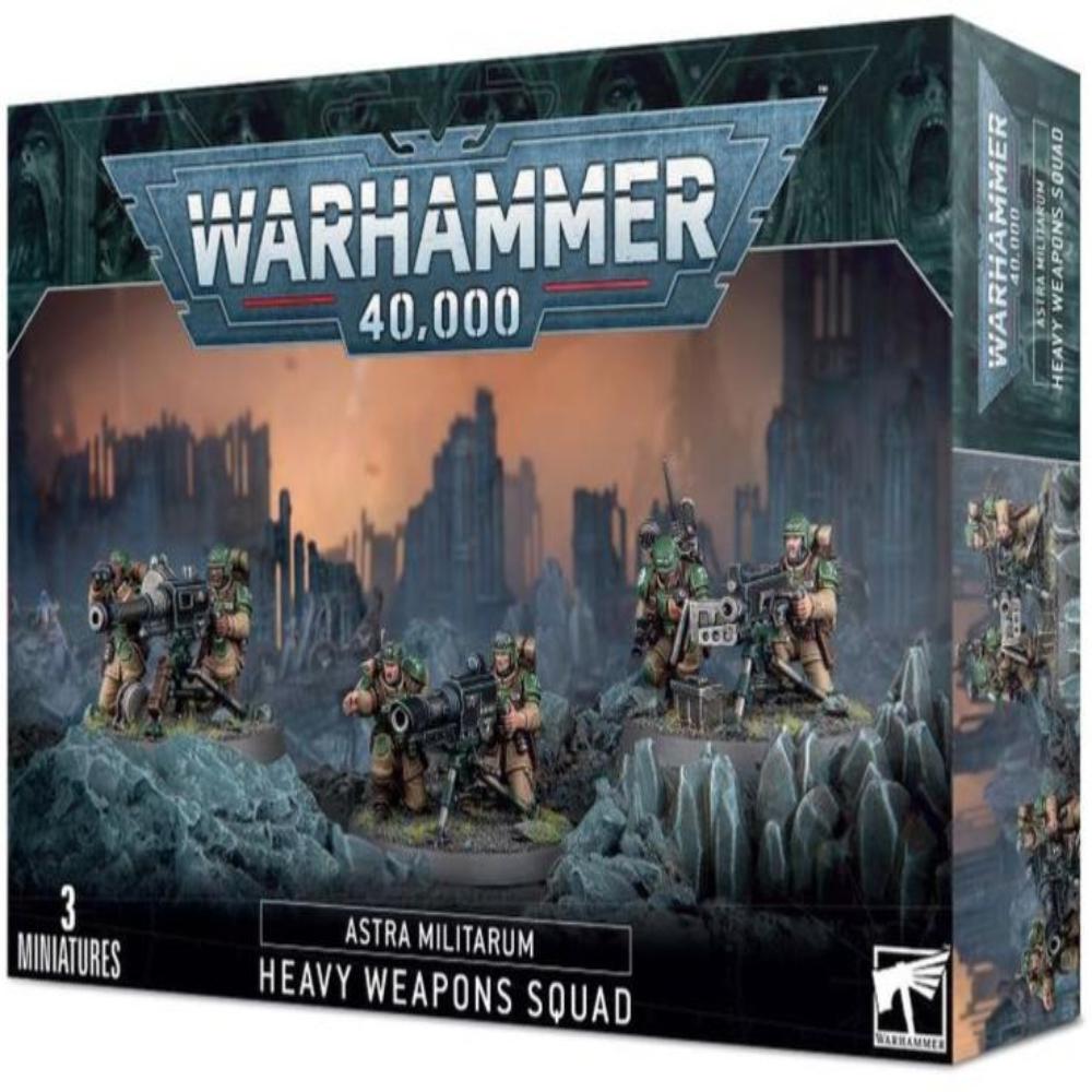 Warhammer : 40,000-Astra Militarum-Heavy Weapons Squad