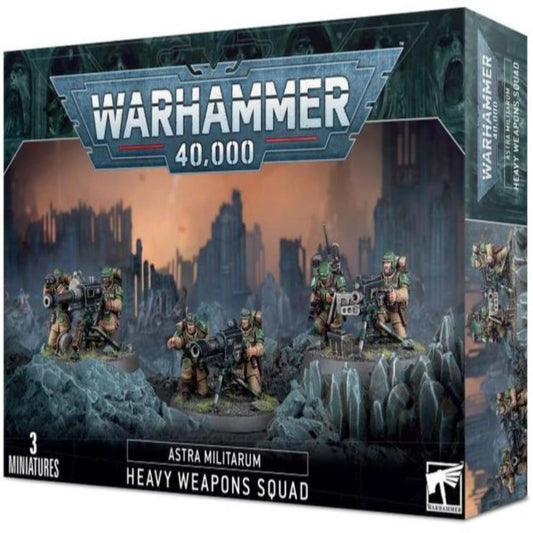 Warhammer : 40,000-Astra Militarum-Heavy Weapons Squad