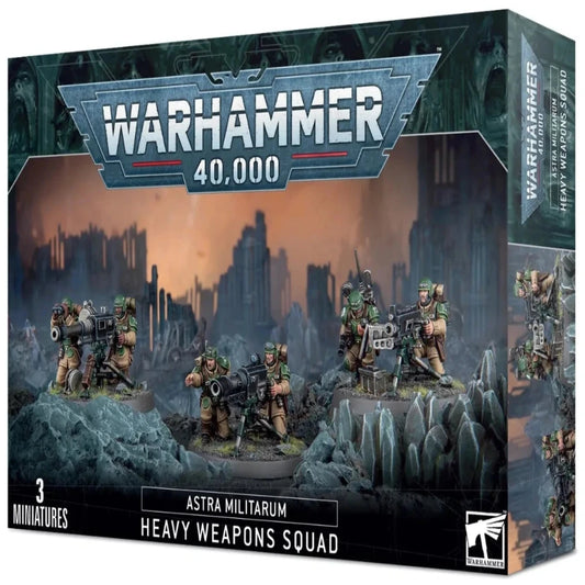 Warhammer : 40,000-Astra Militarum-Heavy Weapons Squad