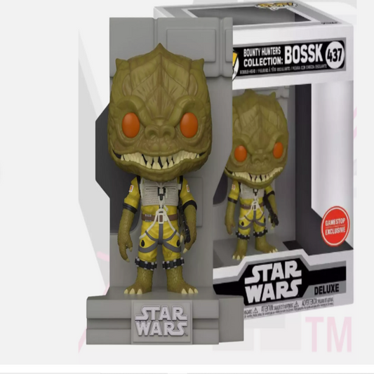 Funko POP! Deluxe: Star Wars Bounty Hunter Bossk #437 (Gamestop Exclusive)