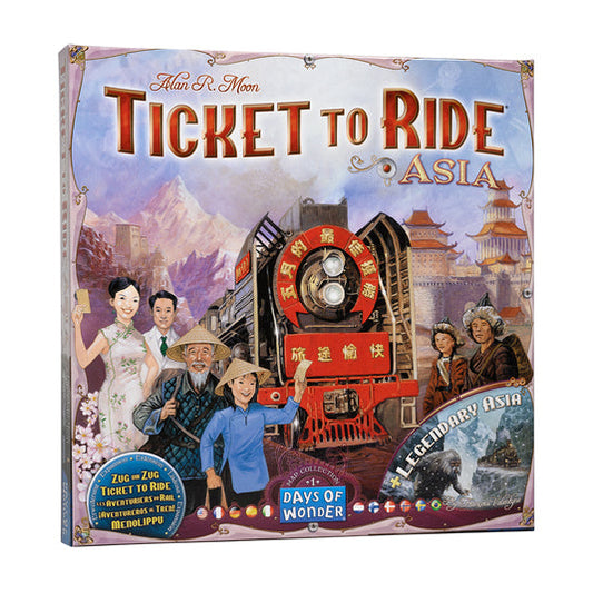 Ticket to Ride: Asia Map Collection 1