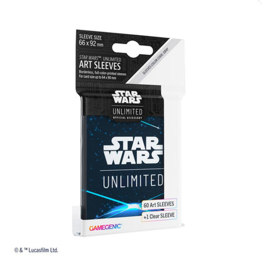 Star Wars Unlimited Space Blue Art Sleeves