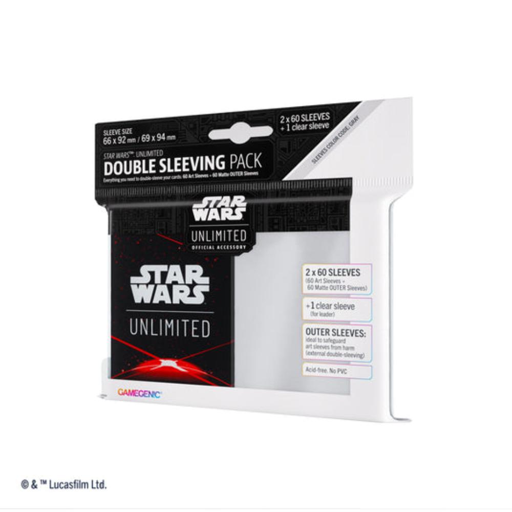 Star Wars Unlimited: Space Red Art Sleeves Double Sleeving Pack