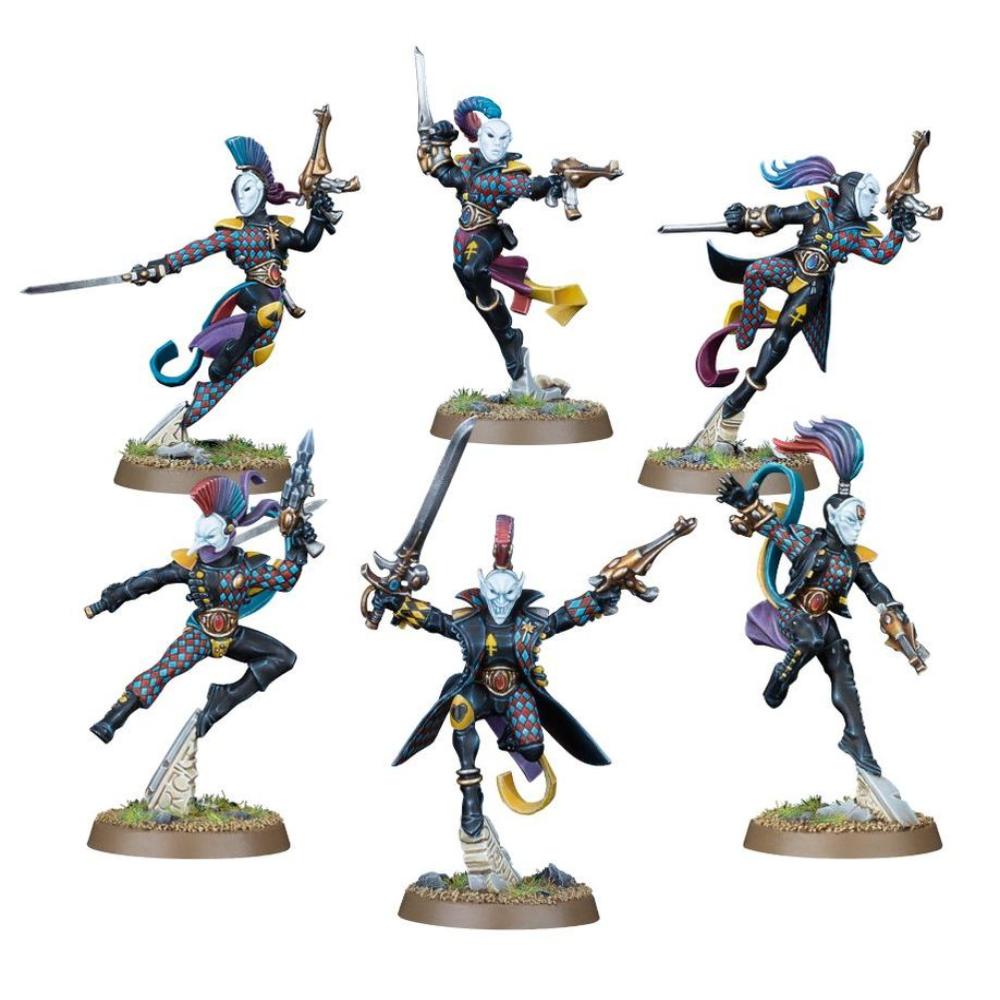 Warhammer : 40,000-Aeldari-Harlequin Troupe