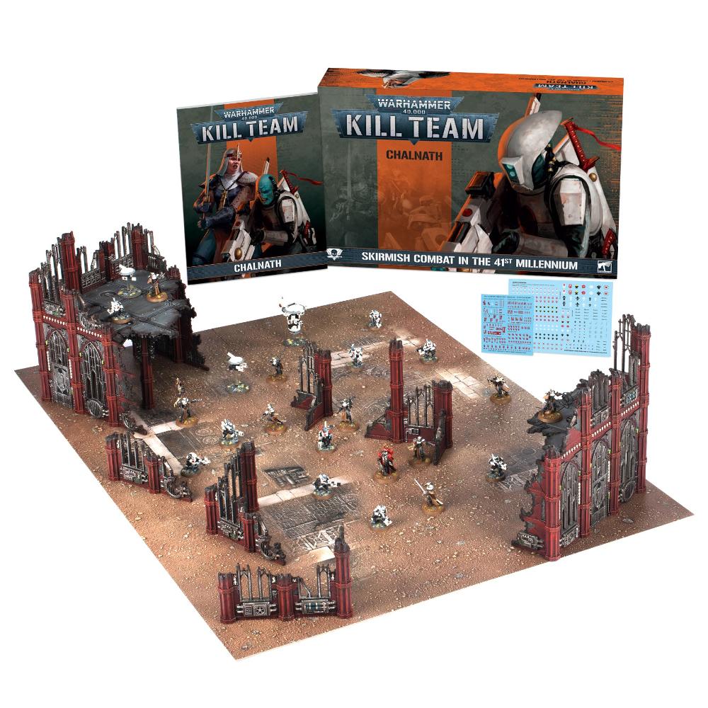 Warhammer 40k Kill Team Chalnath www.thegamestore.com Skirmish Combat In The 41st Millennium Box Contents