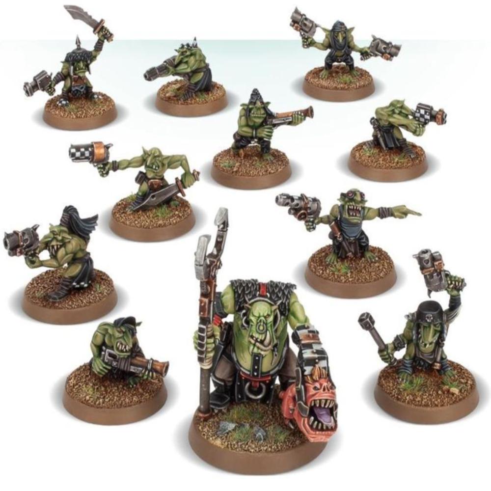 Warhammer : 40,000-Orks-Runtherd And Gretchin