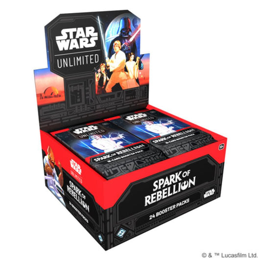 STAR WARS UNLIMITED SPARK OF REBELLION BOOSTER BOX