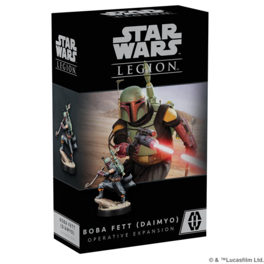 STAR WARS LEGION BOBA FETT (DAIMYO) OPERATIVE EXPANSION BOX FRONT