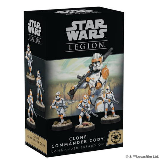 STAR WARS LEGION CLONE COMMANDER CODY COMMANDER EXPANSION BOX FRONT