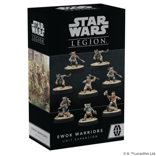 STAR WARS LEGION EWOK WARRIORS UNIT EXPANSION BOX FRONT