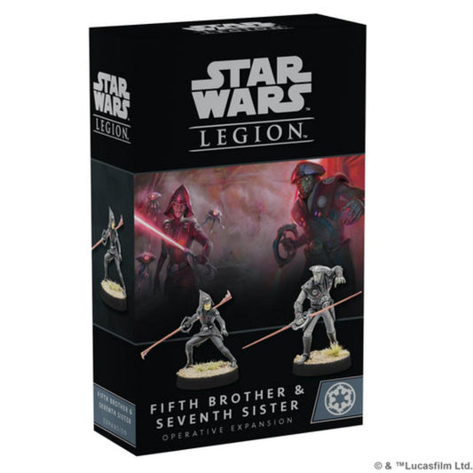 STAR WARS LEGION FIFTH BROTHER & SEVENTH SISTER OPERATIVE EXPANSION BOX FRONT