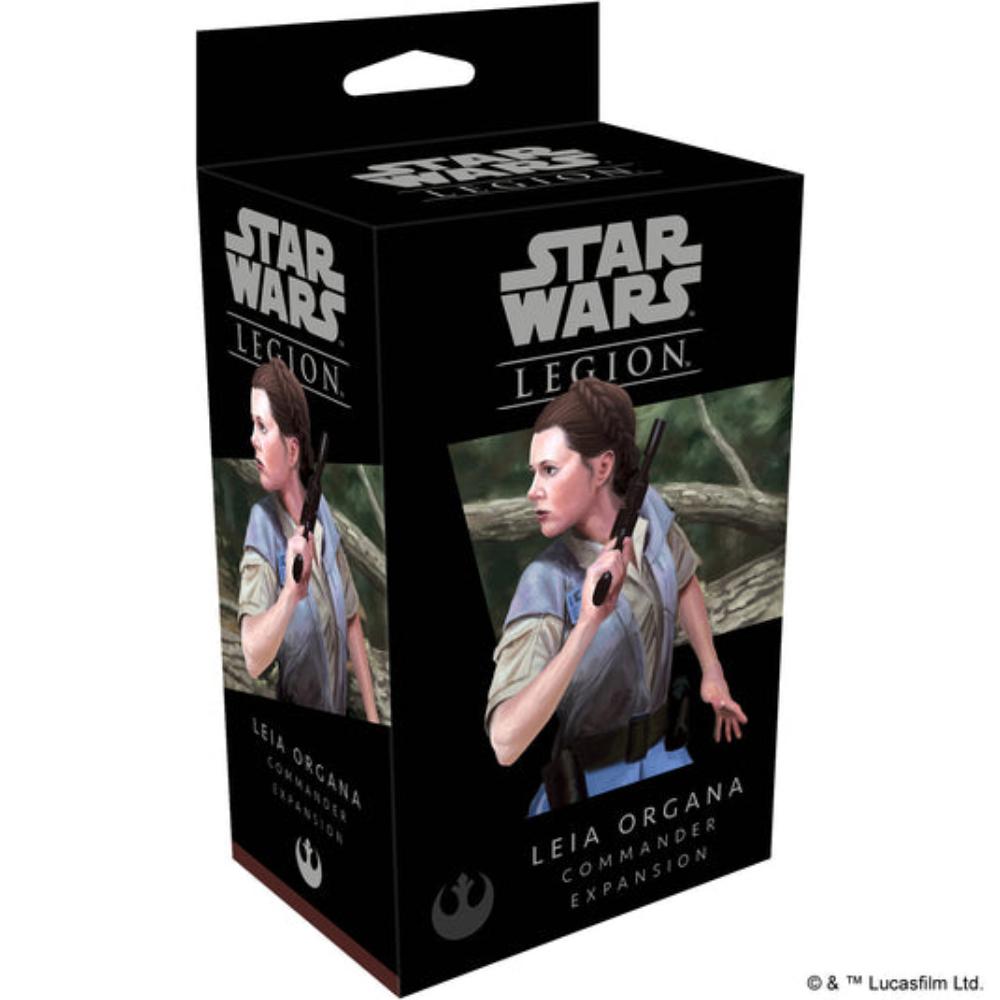 STAR WARS LEGION LEIA ORGANA COMMANDER EXPANSION BOX FRONT