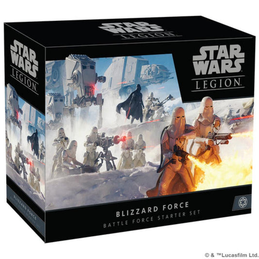 STAR WARS LEGION BLIZZARD FORCE BATTLE FORCE STARTER SET BOX FRONT