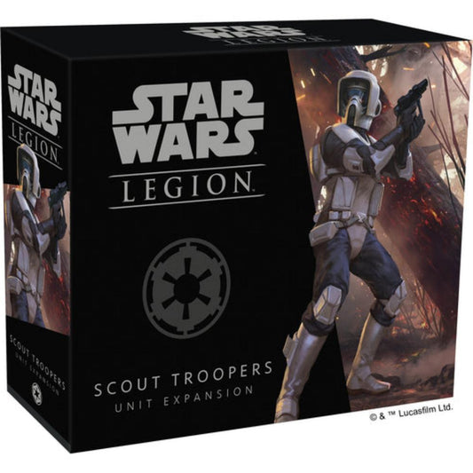 STAR WARS LEGION SCOUT TROOPERS UNIT EXPANSION BOX FRONT