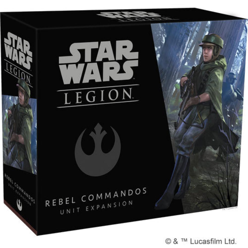 STAR WARS LEGION REBEL COMMANDOS UNIT EXPANSION BOX FRONT