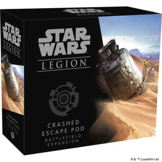 STAR WARS LEGION CRASHED ESCAPE POD BATTLEFIELD EXPANSION BOX FRONT