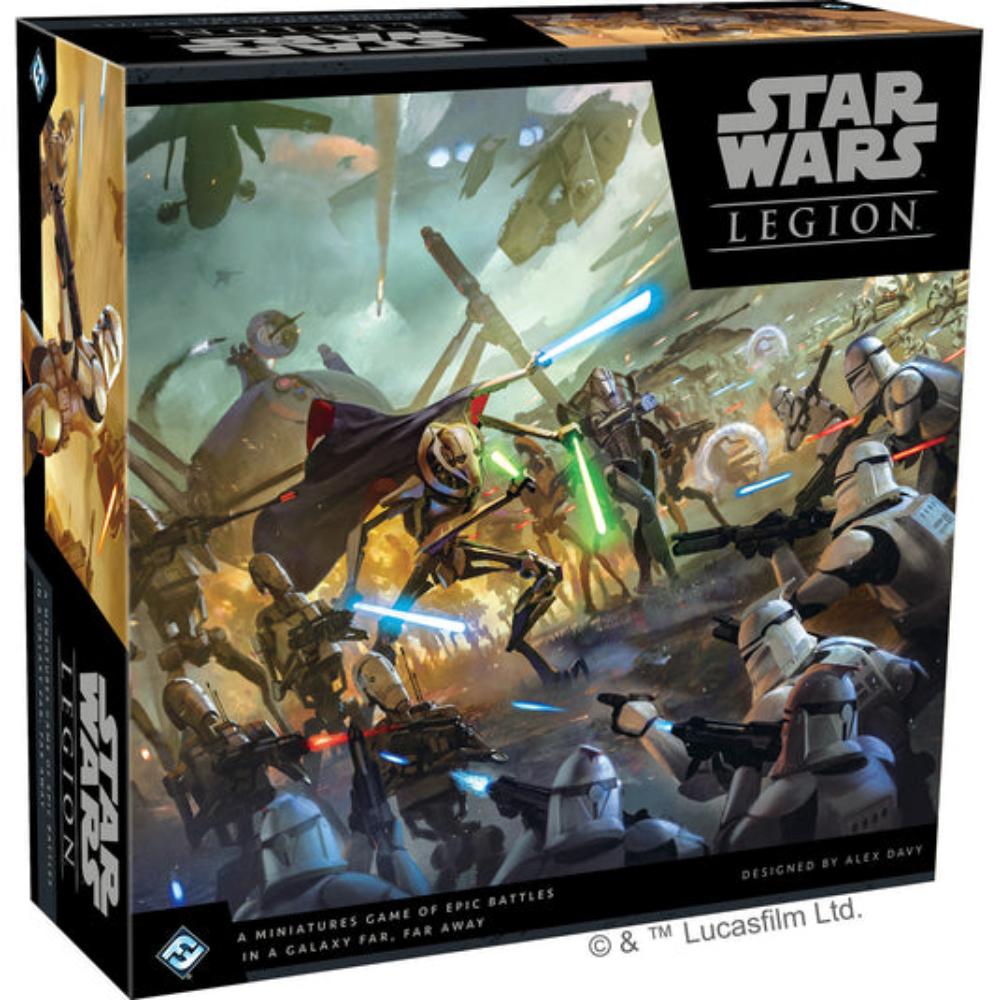 STAR WARS LEGION CLONE WARS CORE SET BOX FRONT