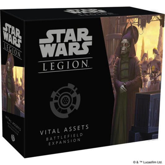 STAR WARS LEGION VITAL ASSETS BATTLEFIELD EXPANSION BOX FRONT