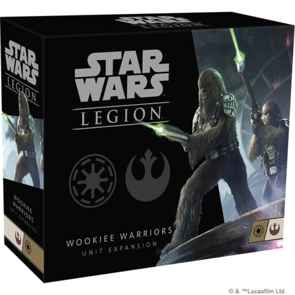 STAR WARS LEGION WOOKIEE WARRIORS UNIT EXPANSION BOX FRONT