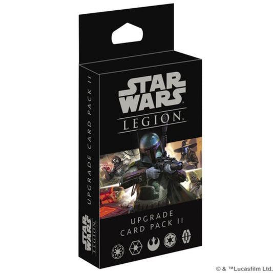 STAR WARS LEGION UPGRADE CARD PACK II BOX FRONT