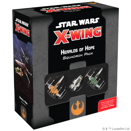 STAR WARS X-WING HERALDS OF HOPE SQUADRON PACK BOX FRONT