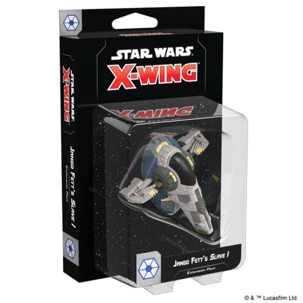 STAR WARS X-WING JANGO FETT'S SLAVE I BOX FRONT