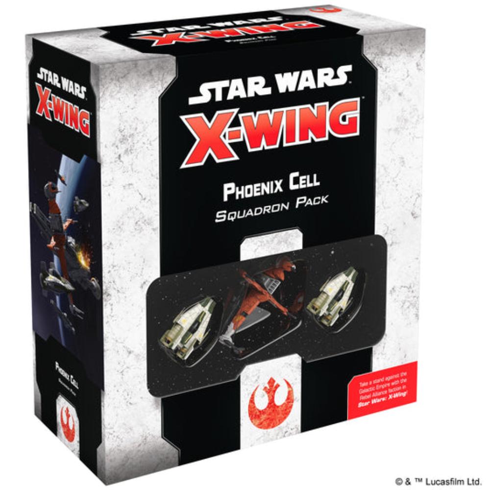 STAR WARS X-WING PHOENIX CELL SQUADRON PACK BOX FRONT