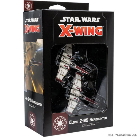 STAR WARS X-WING CLONE Z-95 HEADHUNTER EXPANSION PACK BOX FRONT