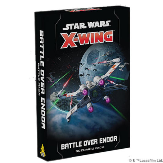 STAR WARS X-WING BATTLE OVER ENDOR SCENARIO PACK BOX FRONT