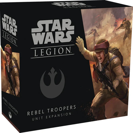 STAR WARS LEGION REBEL TROOPERS UNIT EXPANSION BOX FRONT