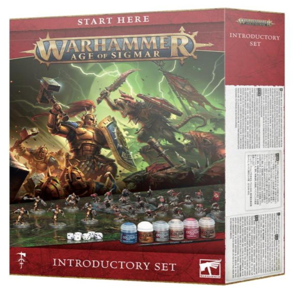 START HERE WARHAMMER AGE OF SIGMAR INTRODUCTORY SET BOX