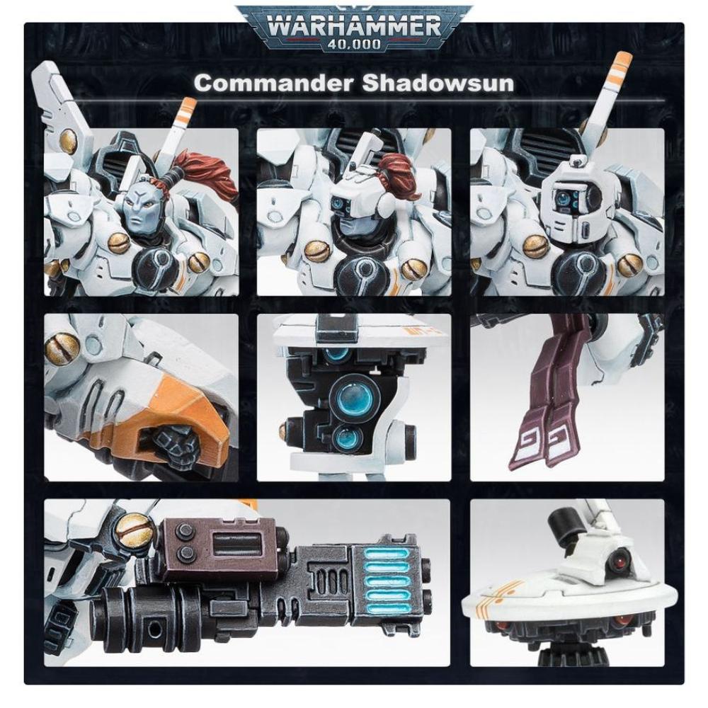 Warhammer : 40,000-T'Au Empire-Commander Shadowsun