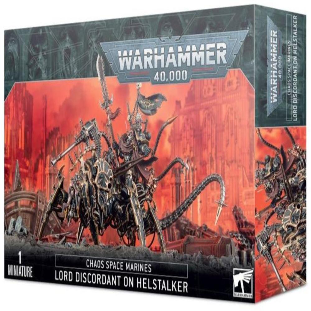 Warhammer : 40,000-Chaos Space Marines-Vex Machinator-Arch-Lord Discordant