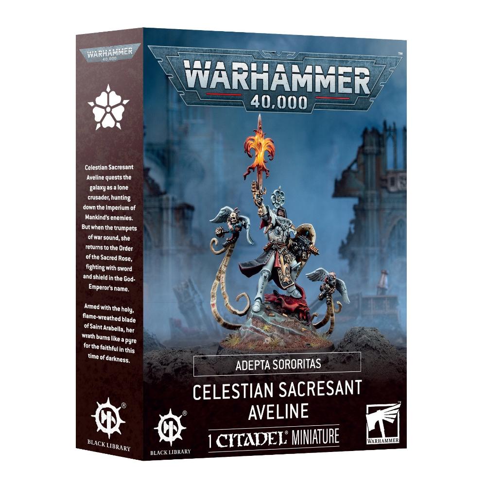 WARHAMMER 40k ADEPTA SORORITAS CELESTIAN SACRESANT AVELINE BOX