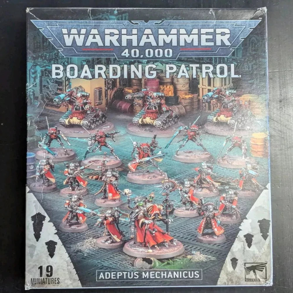 WARHAMMER 40k BOARDING PATROL ADEPTUS MECHANICUS BOX