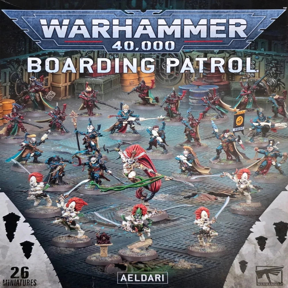 WARHAMMER 40k BOARDING PATROL AELDARI BOX