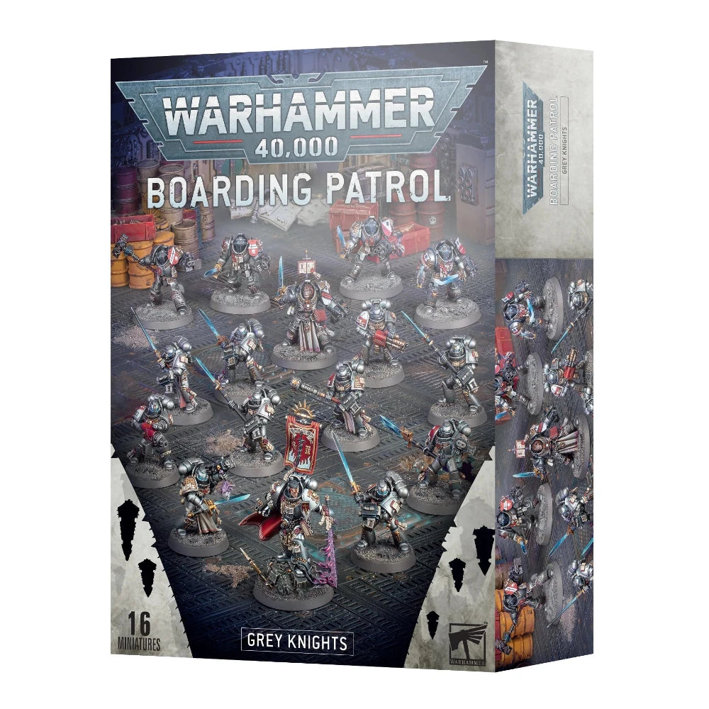 WARHAMMER 40k BOARDING PATROL GREY KNIGHTS BOX