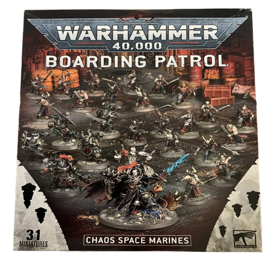 WARHAMMER 40k CHAOS SPACE MARINES BOARDING PATROL BOX