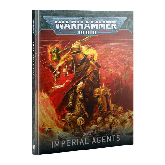 WARHAMMER 40k CODEX IMPERIAL AGENTS BOOK COVER