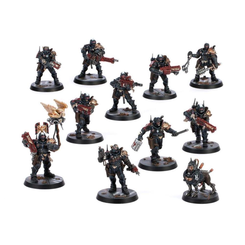 WARHAMMER 40k COMBAT PATROL IMPERIAL AGENTS PAINTED 6