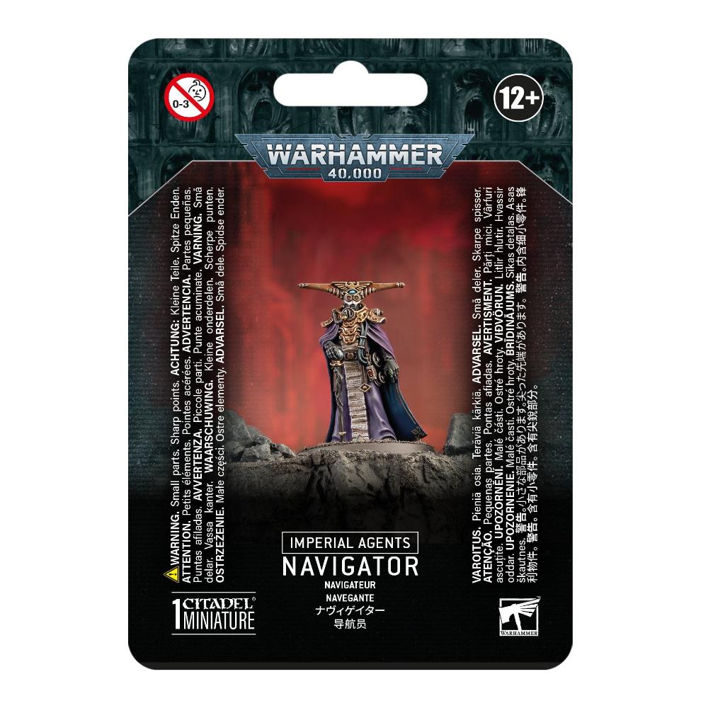 WARHAMMER 40k IMPERIAL AGENTS NAVIGATOR PACKAGING