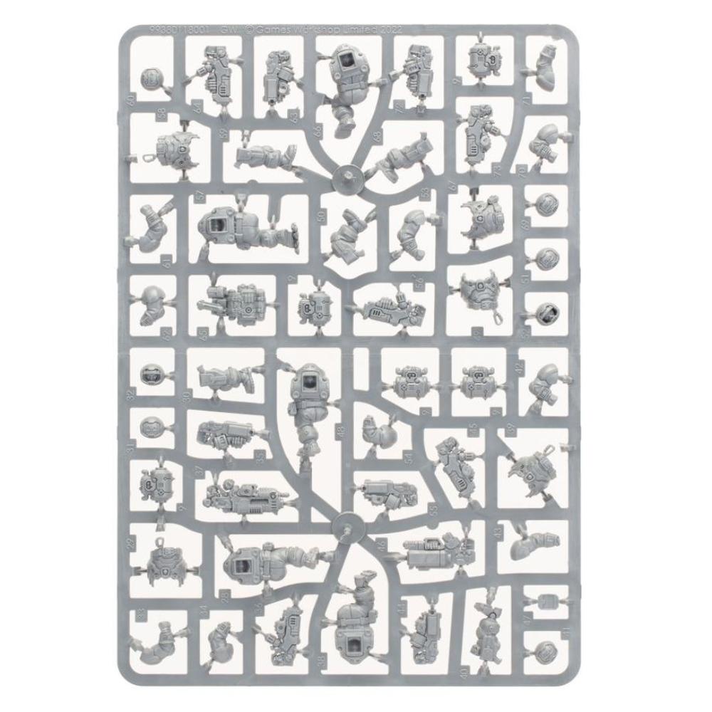 WARHAMMER 40k LEAGUES OF VOTANN HEARTHKYN WARRIORS SPRUES