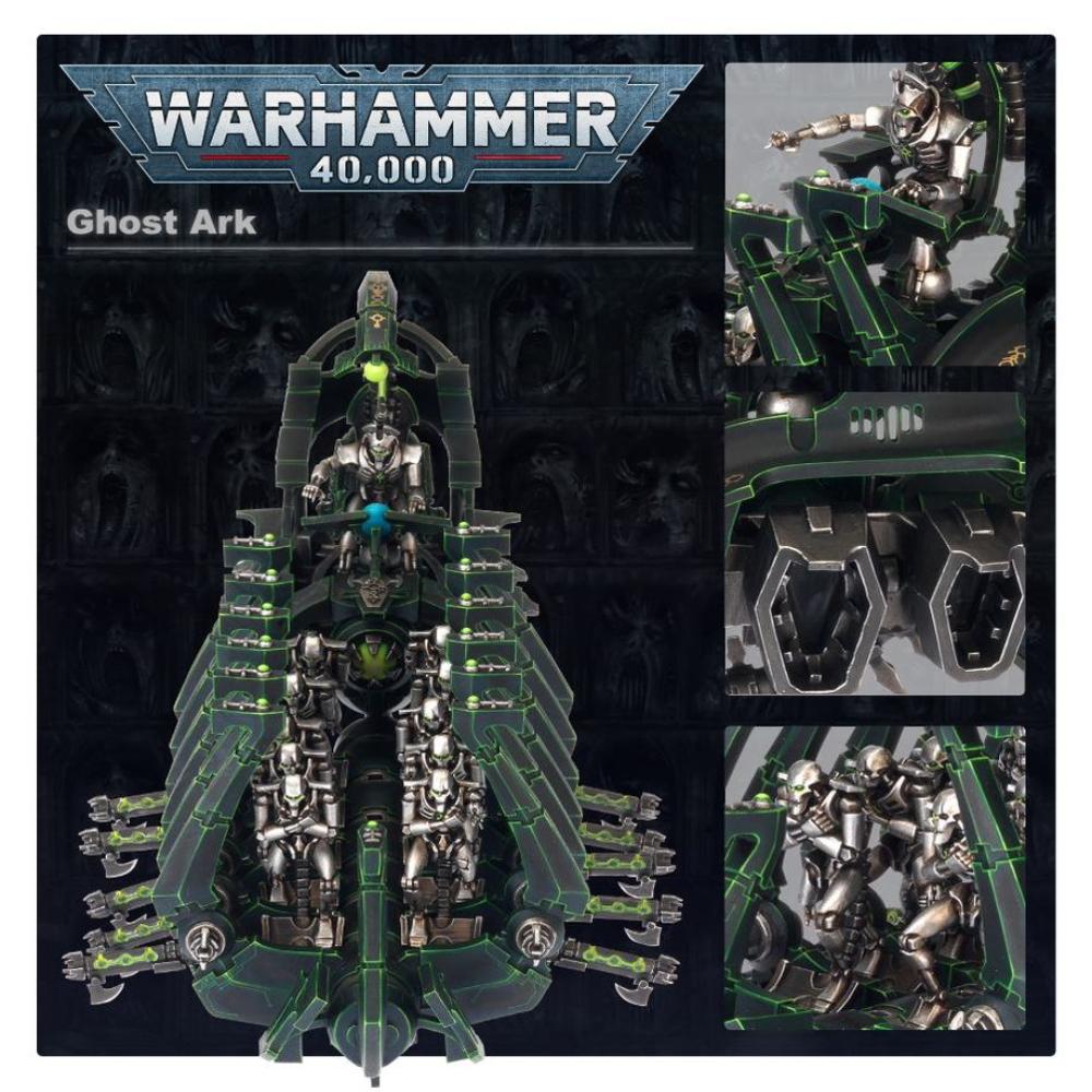 Warhammer 40K NECRONS GHOST ARK PAINTED