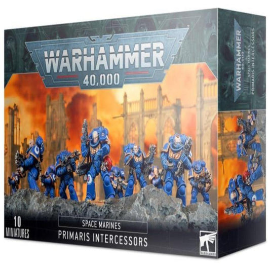 WARHAMMER 40k SPACE MARINES PRIMARIS INTERCESSORS BOX