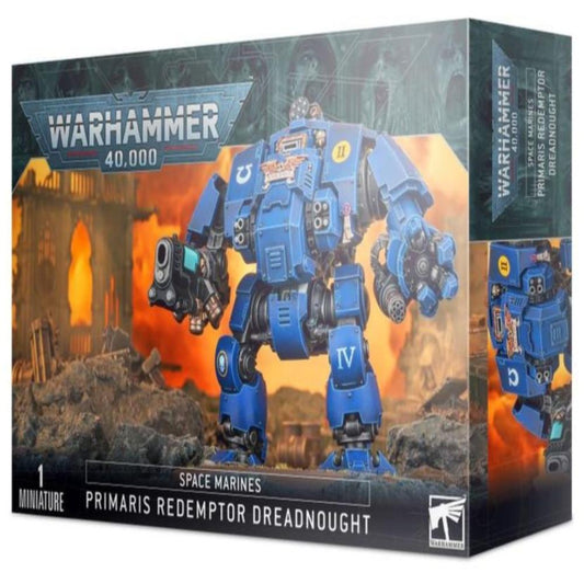 WARHAMMER 40k SPACE MARINES PRIMARIS REDEMPTOR DREADNOUGHT BOX