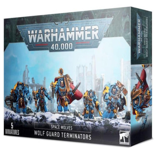 WARHAMMER 40k SPACE WOLVES WOLF GUARD TERMINATORS BOX