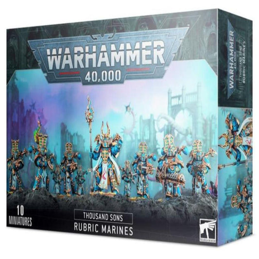 WARHAMMER 40k THOUSAND SONS RUBRIC MARINES BOX