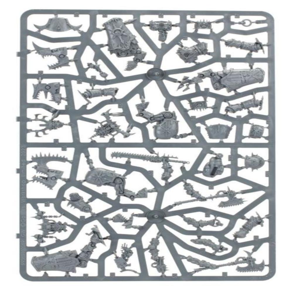 Warhammer 40k WORLD EATERS LORD INVOCATUS Sprues 2