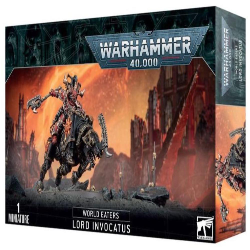 Warhammer 40k WORLD EATERS LORD INVOCATUS Box